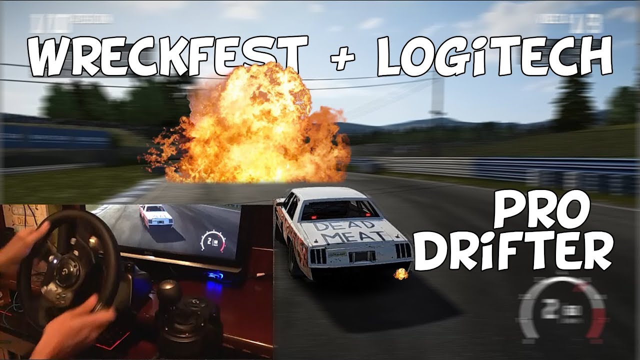 Juego de choques de autos para PC [Wreckfest+Logitechg 29] eljalabi