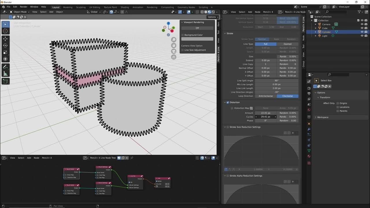 Pencil+ 4 Line for Blender│Brush Detail YouTube
