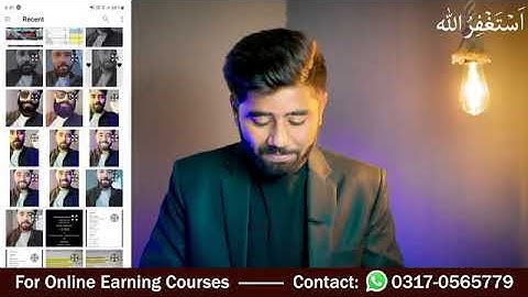 #How to Add custom thumbnail to YouTube videos from mobile in 2023 by Kashif Majeed