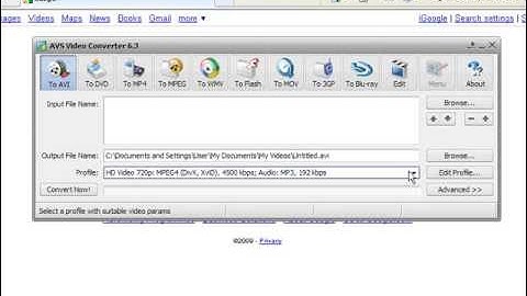 Convert Video File Formats