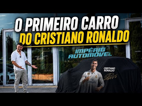 CR7'S FIRST CAR and other super rare cars 😍☠️