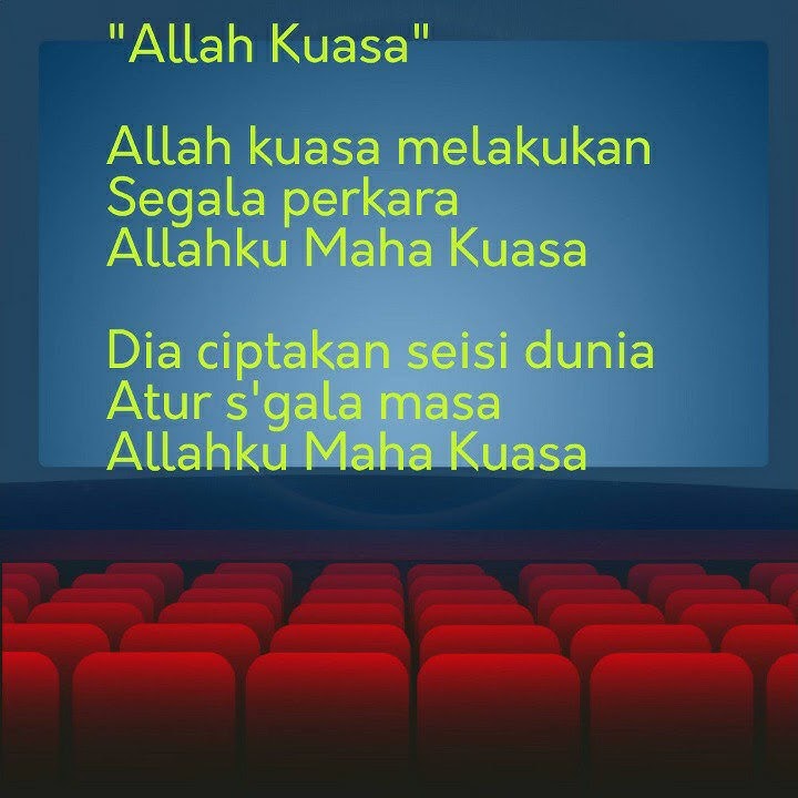 Lagu Rohani Kristen 'Allah Kuasa'