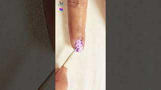 Pastel Floral Nail Art for Short Nails #nailsbyamrita #flowernailart #easynaildesigns