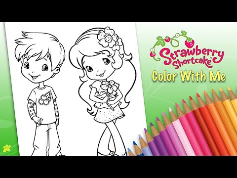 Strawberry Shortcake Coloring Book Compilation Lemon Meringue Orange  Blossom Plum Pudding Blueberry 