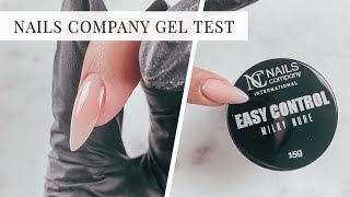 Test żelu do paznokci Easy Control od Nails Company