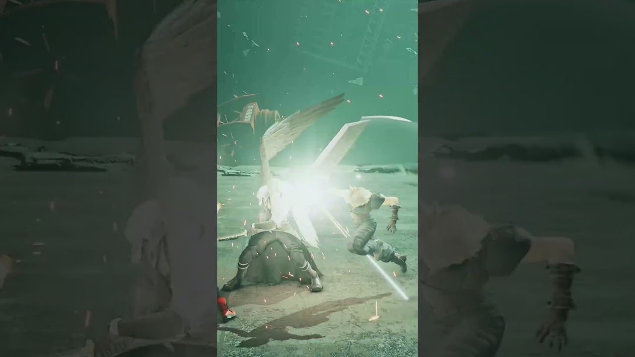 Cross-slash Limit Break vs Sephiroth