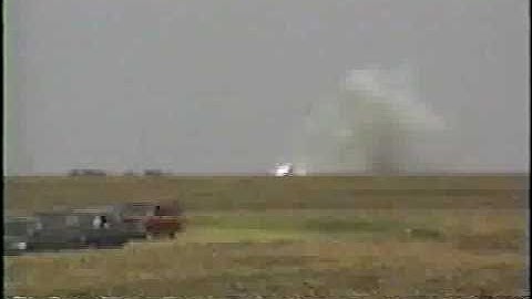 Big Rocket Explodes! 1/3 Scale Model Mercury-Redstone 3 Blows Up At Launch