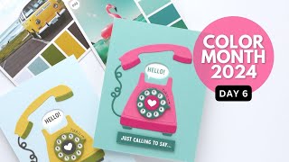 Color Month 2024 - Day 6 - Interactive Rotary Phone!