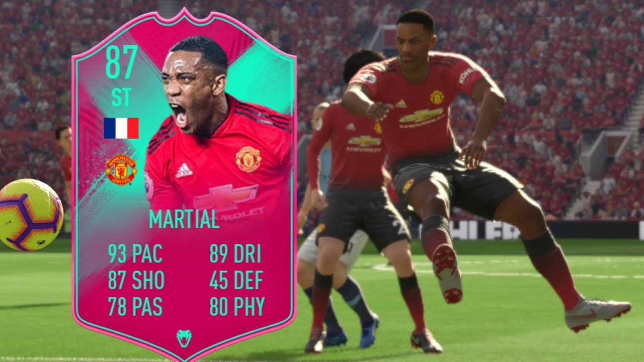 FUT Birthday Anthony Martial ST (FIFA 19 Player Review)