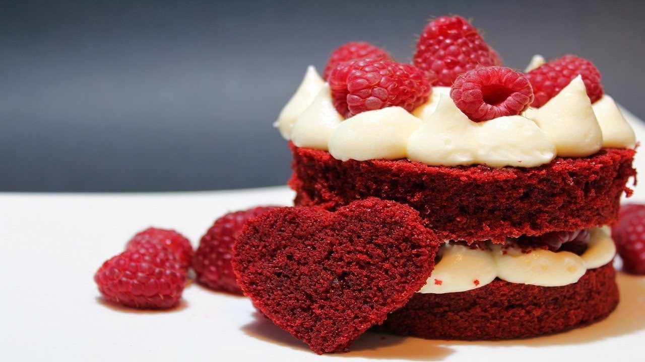 Red Velvet Minicake - Especial San Valentín - El Toque del Chef