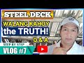 HOW TO INSTALL STEEL DECK? (ENG SUB) | THE TRUTH ABOUT STEEL DECK | STEEL DECK or Metal deck