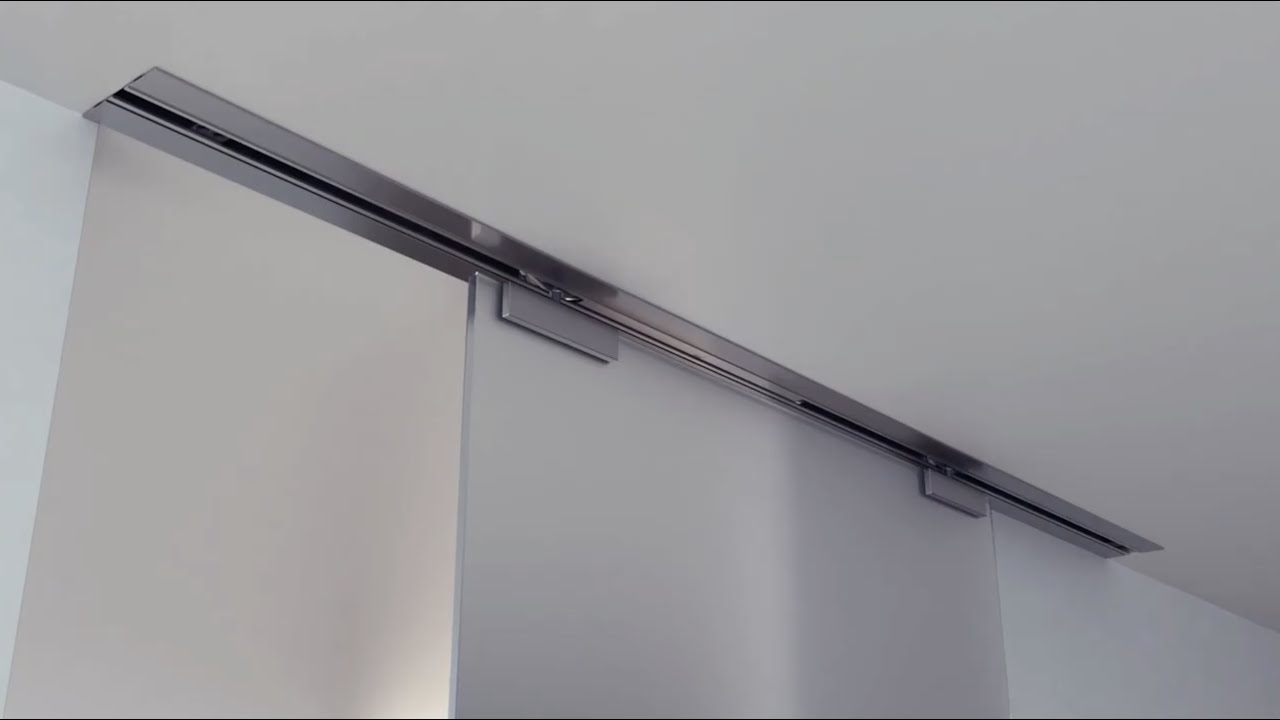Schuifdeursysteem geleiderrail - 12 kg - zwart kopen? - Meubelbeslag Online