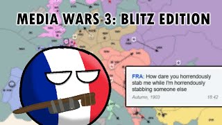 Media Wars 3 - Blitz Diplomacy Commentary (France)