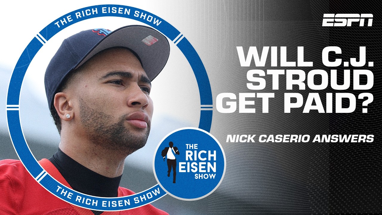 Will the Texans pay C.J. Stroud to be franchise QB? GM Nick Caserio ANSWERS 👀 | The Rich Eisen Show