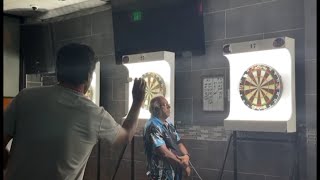 James Walklin Wins Darts Grab