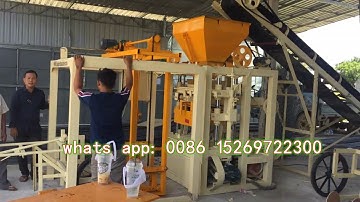 Reset QT4-24B brick production line, block machine