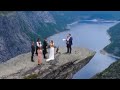 A Wedding To Remember: Couple Holds Ceremony On Cliff Edge