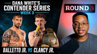 Gary Balletto Jr. vs Sean Clancy Jr. | DWCS Week 3 | Breakdown & Prediction