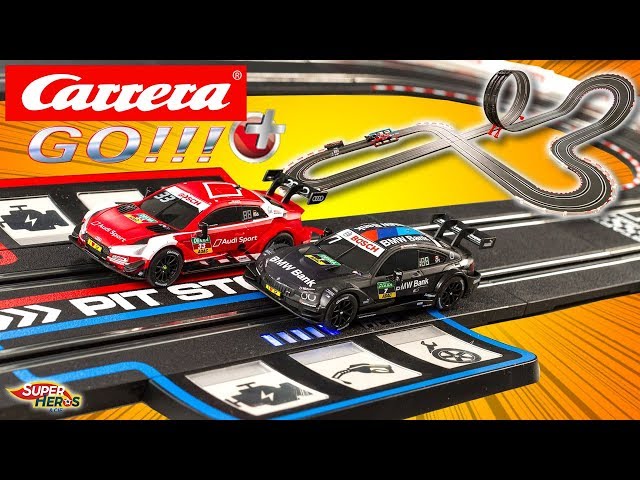 Carrera Go Plus Circuit de Voitures DTM Speed Record 