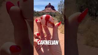 #crystals #crystalenergy #redrock #carnelian #sedona #arizona #az #rednails #vortex