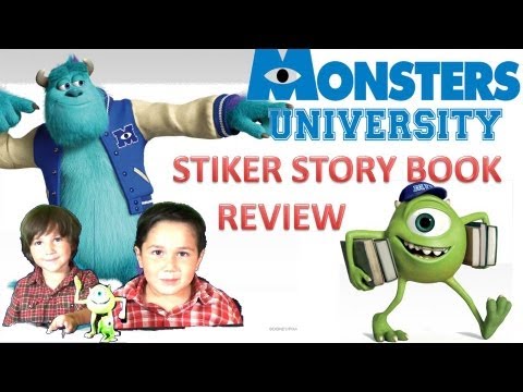 Monsters University Stickers Album Libro de Calcamonias Coleccionabbes oxxo pixar soul trailer