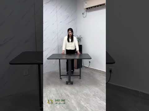 طاولة طعام قابلة للطي بني متعددة الاستخدامات قابلة للفصل والتمديد جدة الرياض قهوة السعودية ترند