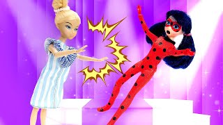 Леди Баг, Супер Кот и Рина Руж спасают показ мод - Видео для девочек про игрушки Леди Баг