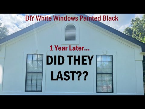 Can You Paint Exterior Vinyl Windows