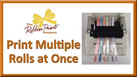 Ribbon Printer - Multi Ribbon Adapters