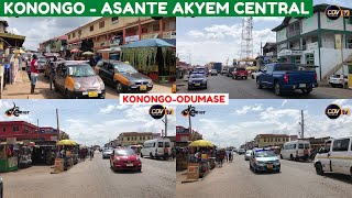 Welcome To KONONGO - The Capital of ASANTE AKYEM CENTRAL Municipal || Ghana.