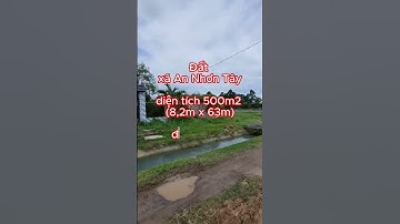 Đất xã An Nhơn Tây, DT 500m2, chỉ 1 tỷ 950 (S449) #đất_củ_chi #shorts