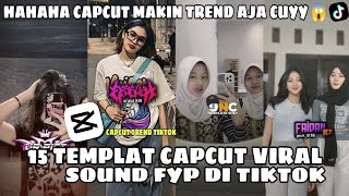 Kumpulan 15 TEMPLAT JEDAG JEDUG CAPCUT TERBARU | HAHAHA CAPCUT MAKIN TREND AJA CUYY 😱