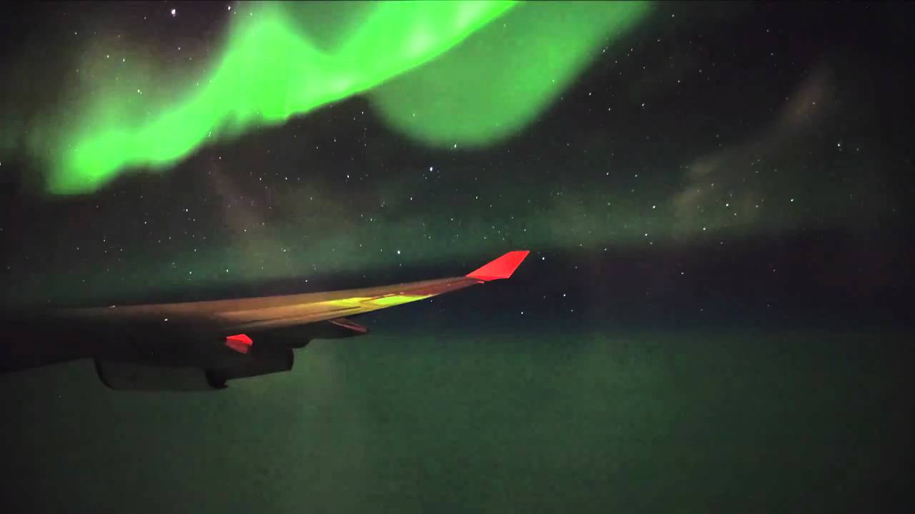 VIDEO: To Paris In Two Minutes, With An Aurora Borealis : The Two-Way : NPR