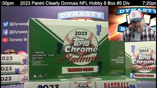 2023 Topps Chrome Platinum Anniversary Baseball Card 6 Box Half Case Break #6   Sports Cards