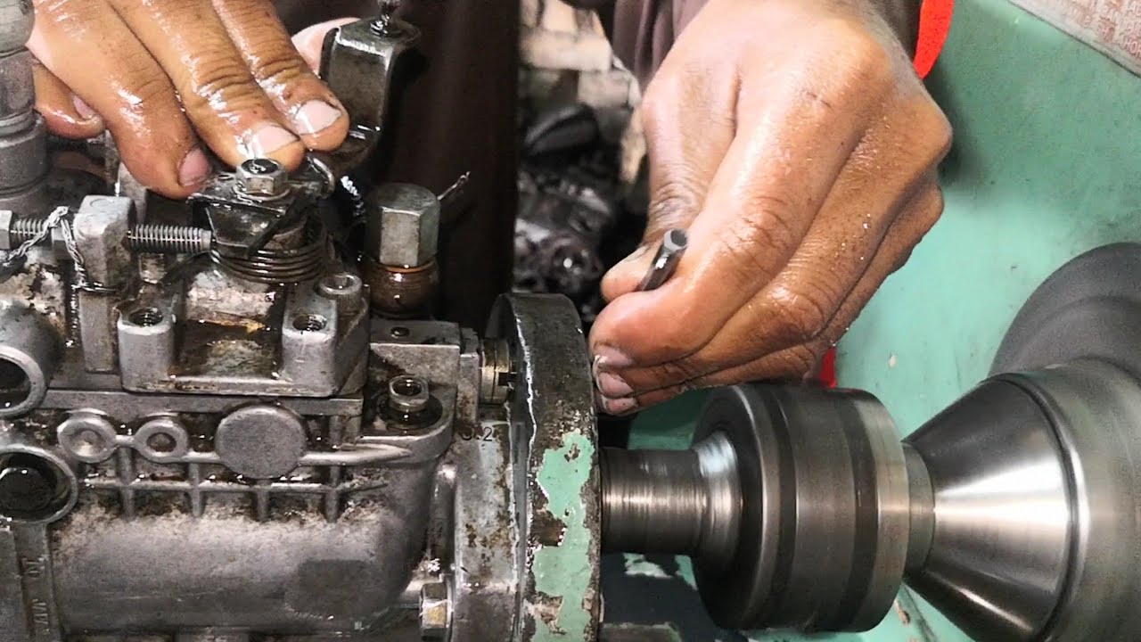 how to 3c diesel pump | fuel injection pump work - YouTube