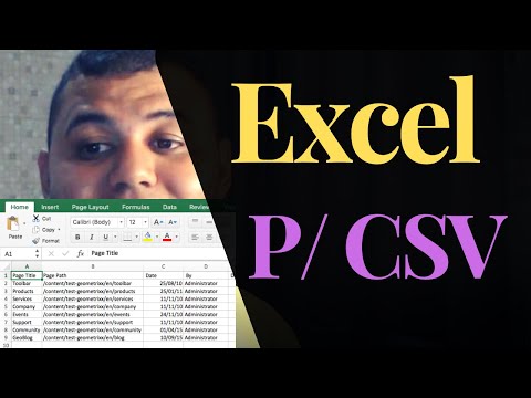 FORMA FÁCIL de Planilha EXCEL para Arquivo CSV