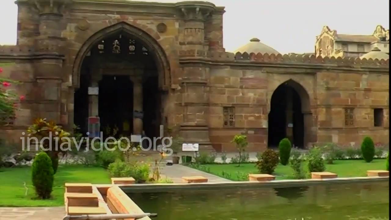 Sultan Ahmed Shah Mosque Ahmedabad Gujarat Youtube