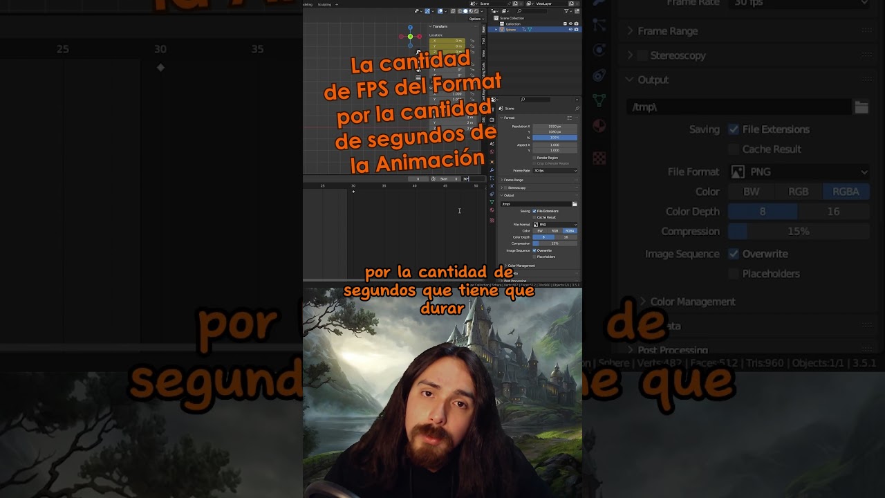 Cómo realizar animaciones en Bucle | Animación básica en Blender 3.X| Parte 6