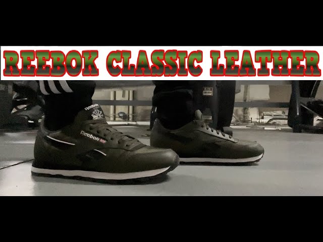 Volverse Buzo hierro Reebok Classic Leather GREEN | Reebok Classic Leather verdes! - YouTube