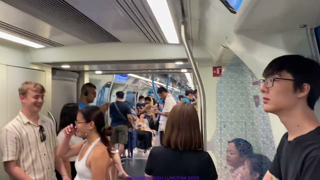 Journey on MRT Kajang Line from Pusat Bandar Damansara to Phileo Damansara