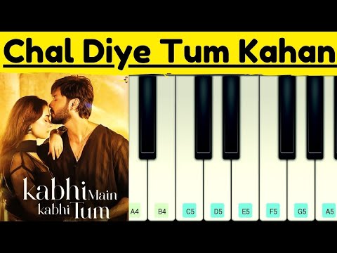 Chal Diye Tum Kahan Piano - Kabhi Mein Kabhi Tum Ost || Ahad Khan & Usama Ali || Walkband App