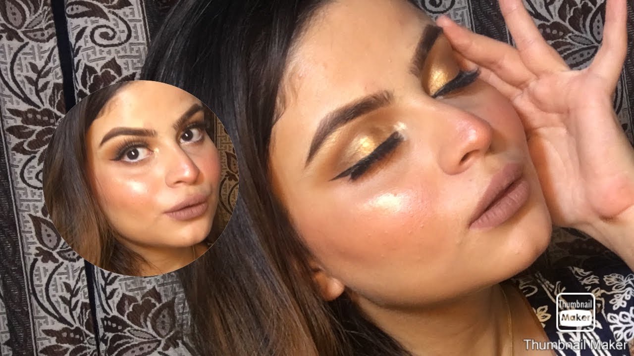 COPPER GLAM EYE LOOK Copper brown eyes YouTube
