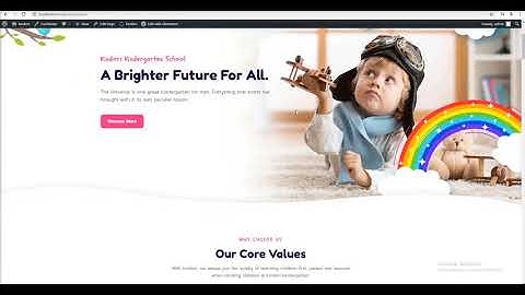 Install and import demo data of Kindori WordPress Theme