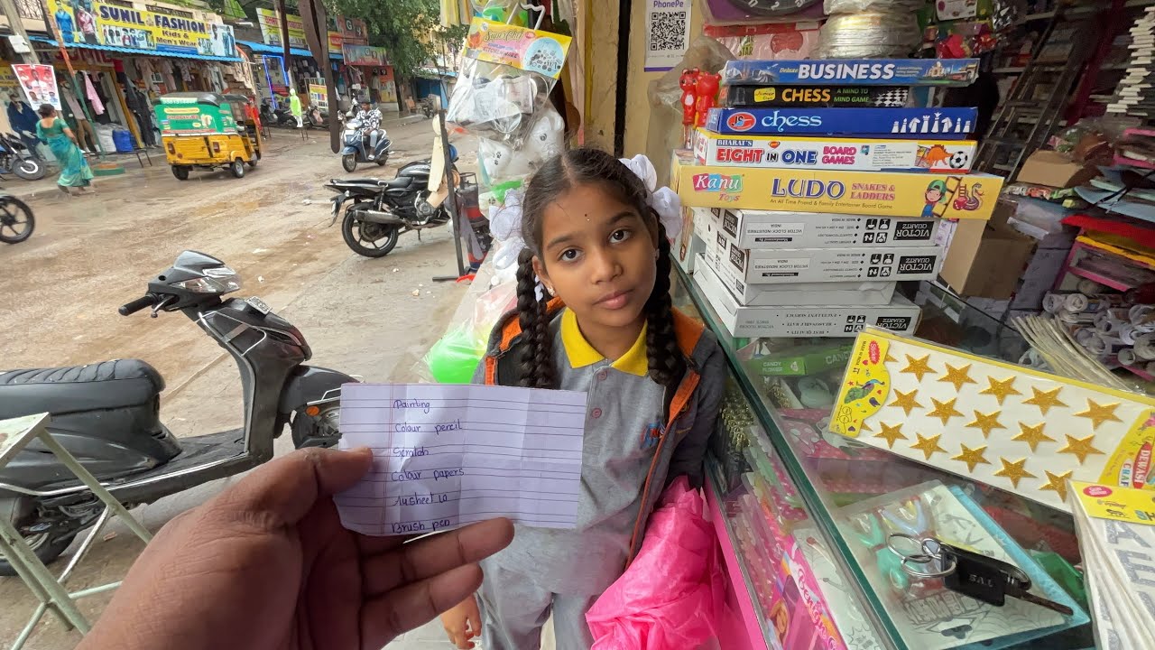 Janavi stationary లో ఏమేమి కొనుకుందో చుడండి friends 😭❤️|| balamani muchatlu new video