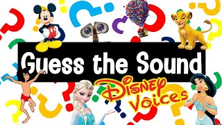Guess the Disney Characters | 30 Disney Voice Quiz | Disney Trivia