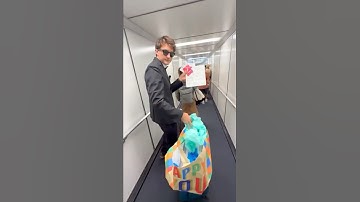 I Tried getting First Class Seats for free..😳 #shorts