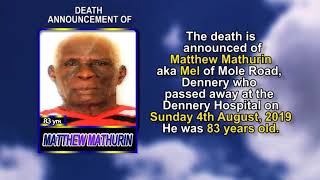 Matthew Mathurin short