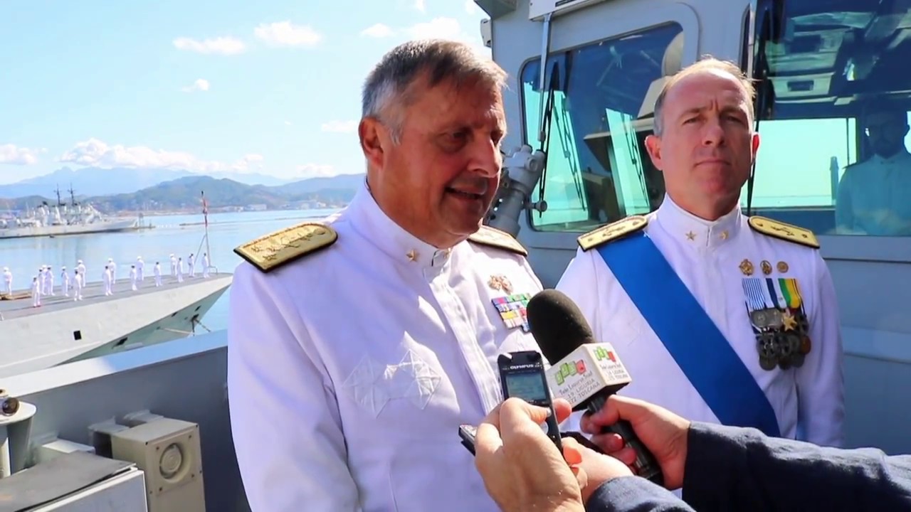 Il Comandante In Capo Della Squadra Navale Donato Marzano YouTube