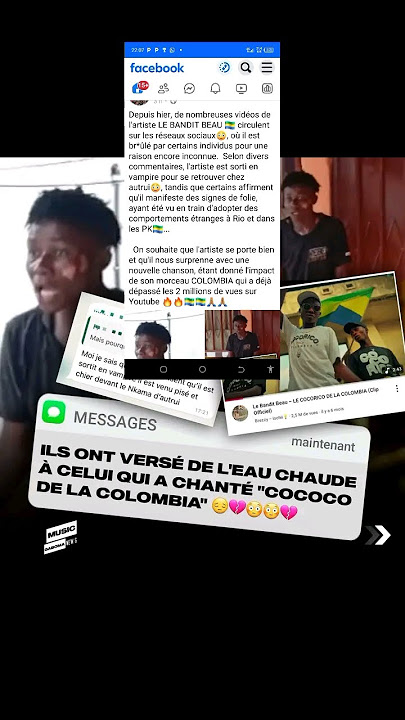 infos👈 🚨😱 l'artiste le bandit beau le créateur de cocorico de la Colombia est devenu fou 🇬🇦☝️☝️