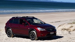 Subaru XV on the Beach